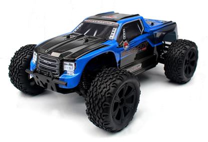 Picture of Blackout-xte-pro-bluetruck Blackout Xte Pro Brushless 1/10 Scale Electric Monster Truck