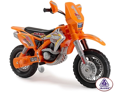 Picture of Injusa Inj-6811 Motocross Drift ZX Kids Dirt Bike 12v