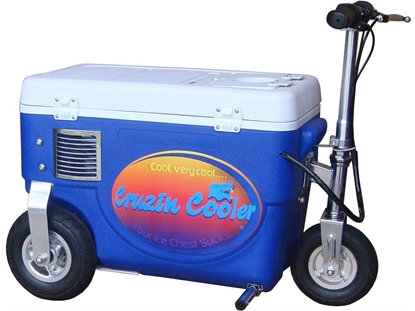 Picture of Cruzin Cooler CS-300_Blue Cooler Scooter 300w Blue
