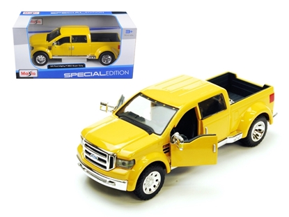 Picture of Maisto 31213 Ford Mighty F-350 Pick Up Truck Yellow 1/31 Diecast Model