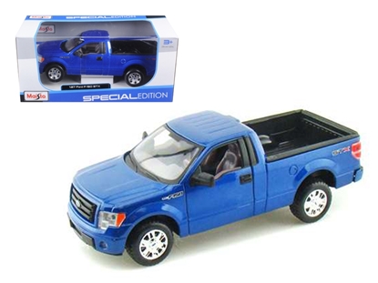 Picture of Maisto 31270 2010 Ford F-150 Stx Pickup Truck Blue 1/27 Diecast Model