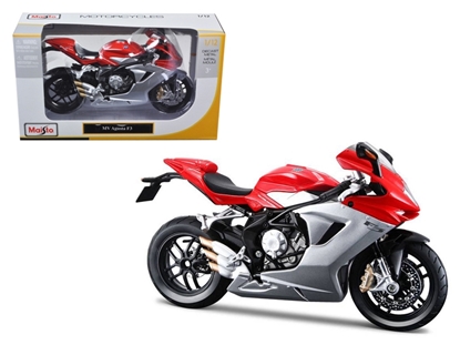Picture of Maisto 11093 2012 Mv Agusta F3 Red Bike Motorcycle 1/12 Diecast Model