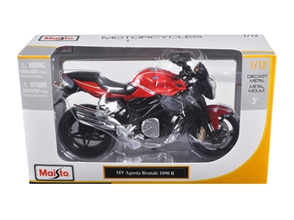 Picture of Maisto 11096 2012 Mv Agusta Brutale 1090 R Red 1/12 Motorcycle