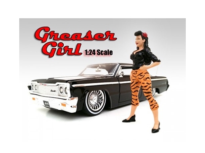 Picture of American Diorama 23824 Greaser Girl Danika Figure For 1:24 Scale Models