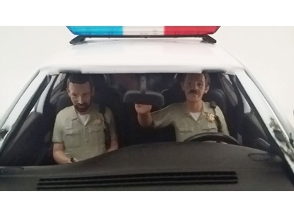 Picture of American Diorama 23827 Seated Sheriff Officers 2 Piece Figure Set For 1:24 Models