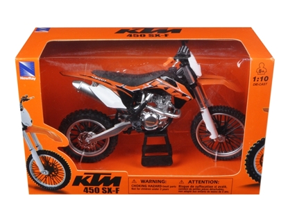 Picture of New Ray Nr57623 Ktm 450 Sx-f Diecast Motorcycle Model 1/10