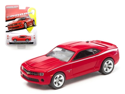 Picture of Greenlight 13061 2012 Chevrolet Camaro Ss Red Honor & Valor 1/64 Diecast Car Model