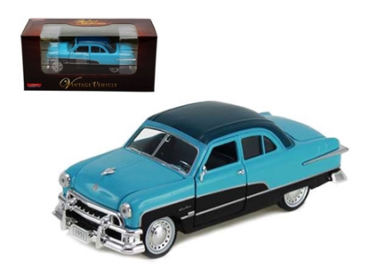 Picture of Arko 5101 1951 Ford Custom Crestliner Blue 1/32 Diecast Car Model