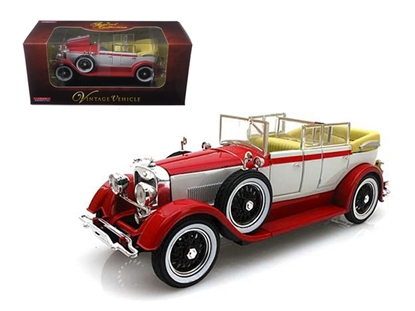 Picture of Arko 22821 1928 Lincoln Dietrich Limousine Red 1/32 Diecast Car Model
