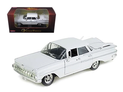 Picture of Arko 35901 1959 Chevrolet Impala Sedan 4 Doors White 1/32 Diecast Car Model