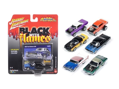 Picture of Autoworld Jlsf001-b Street Freaks Release 1-b Set Of 6 Cars 1/64 Diecast Model Car