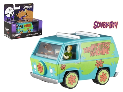 Picture of Hotwheels Bcj81 Scooby Doo Mystery Machine With Mini Figures Elite 1/50 Diecast Model