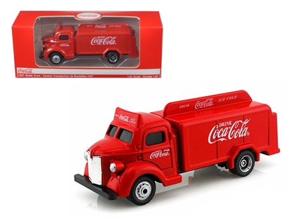 Picture of Motorcity Classics Mcc440537 1947 Coca Cola Delivery Bottle Truck Red 1/87 Diecast Model