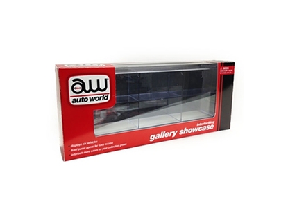 Picture of Autoworld Awdc003 Interlocking 6 Cars Collectible Display Show Case For 1/64 Scale Models
