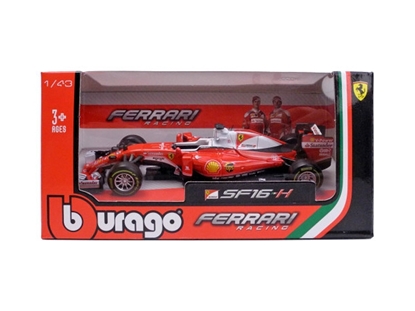 Picture of Bburago 36803sv 2016 Ferrari Racing Formula 1 Sf16-h Sebastian Vettel #5 1/43 Diecast Model Car