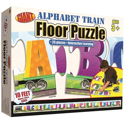 Picture of Carson Dellosa 0769658229  Alphabet Train Puzzle Ages 3-6