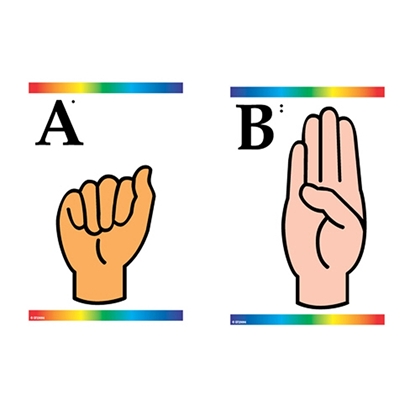Picture of Carson Dellosa 23004  Learning Cards Sign Language &