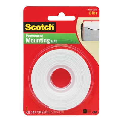 Picture of 3m Company 110  Tape Mounting 1/2 X 75
