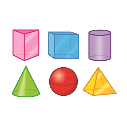Picture of 3d Shapes Mini Accents