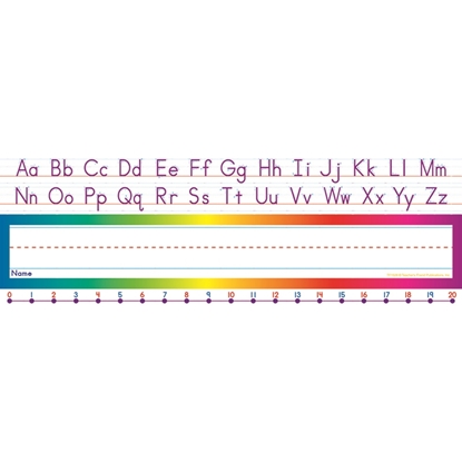 Picture of Alphabet-number Line Standard Name