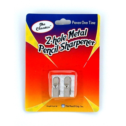 Picture of 2 Hole Pencil Sharpener Metal