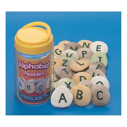 Picture of Uppercase Alphabet Pebbles