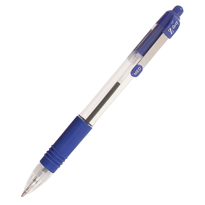 Picture of Z Grip Ballpoint Pen Blue 12 Ct