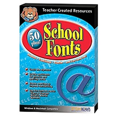 Picture of 50 Plus School Fonts