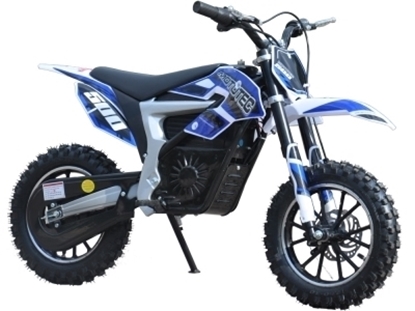 Picture of MotoTec MT-Dirt-Lithium_Blue Electric Dirt Bike 36v 500w Lithium Blue