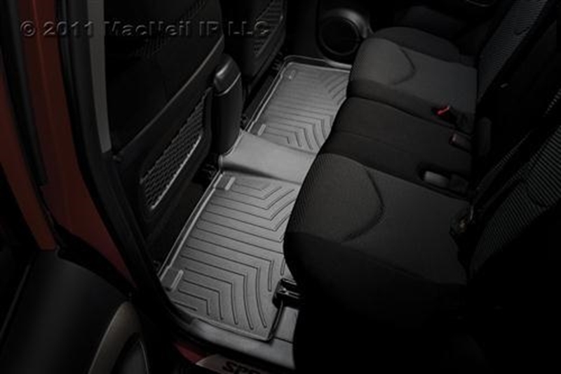 Picture of WeatherTech 442355 WeatherTech DigitalFit Rear Floor Liners (Black) - 442355