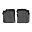 Picture of WeatherTech 440011 WeatherTech DigitalFit Front Floor Liners (Black) - 440011