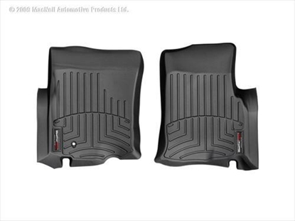 Picture of WeatherTech 440291 WeatherTech DigitalFit Front Floor Liners (Black) - 440291