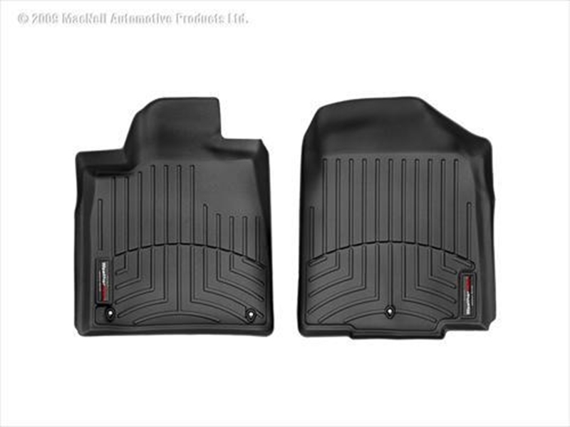 Picture of WeatherTech 441141 WeatherTech DigitalFit Front Floor Liners (Black) - 441141