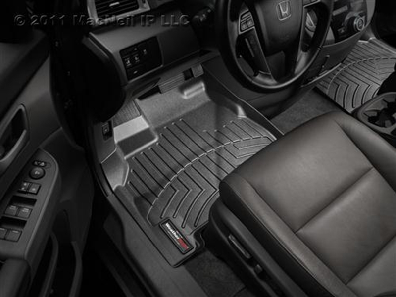 Picture of WeatherTech 443491 WeatherTech DigitalFit Front Floor Liners (Black) - 443491