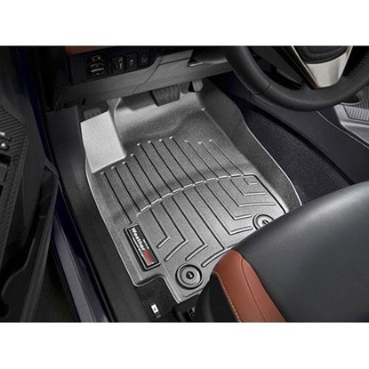 Picture of WeatherTech 445101 WeatherTech DigitalFit Front Floor Liners (Black) - 445101