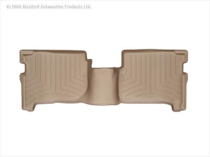 Picture of WeatherTech 451232 WeatherTech DigitalFit Rear Floor Liners (Tan) - 451232