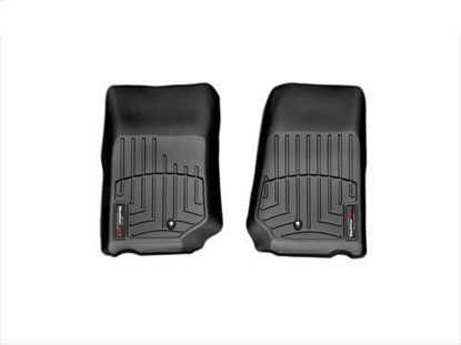 Picture of WeatherTech 441051 WeatherTech DigitalFit Front Floor Liners (Black) - 441051