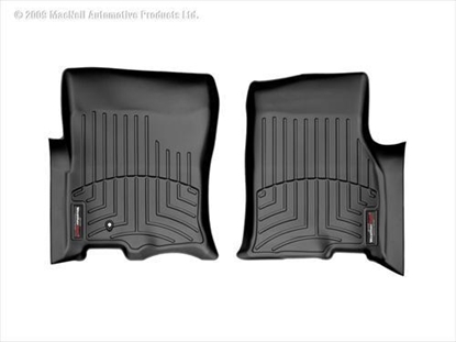 Picture of WeatherTech 441071 WeatherTech DigitalFit Front Floor Liners (Black) - 441071