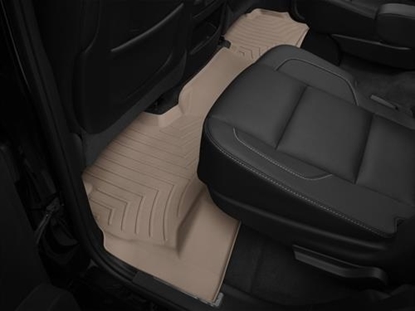 Picture of WeatherTech 456072 WeatherTech DigitalFit Rear Floor Liners (Tan) - 456072