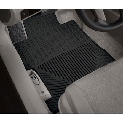 Picture of WeatherTech W165 WeatherTech All Weather Front Rubber Floor Mats (Black) - W165