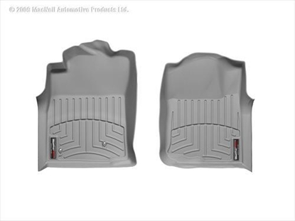 Picture of WeatherTech 460211 WeatherTech DigitalFit Front Floor Liners (Gray) - 460211