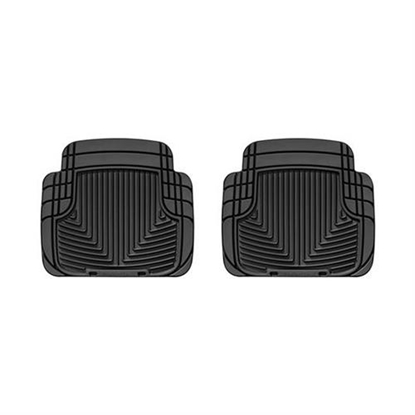 Picture of WeatherTech W50 WeatherTech All Weather Rear Rubber Floor Mats (Black) - W50