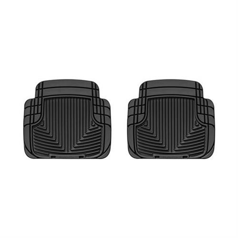 Picture of WeatherTech W50 WeatherTech All Weather Rear Rubber Floor Mats (Black) - W50