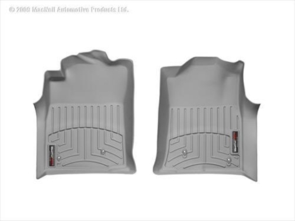 Picture of WeatherTech 461781 WeatherTech DigitalFit Front Floor Liners (Gray) - 461781