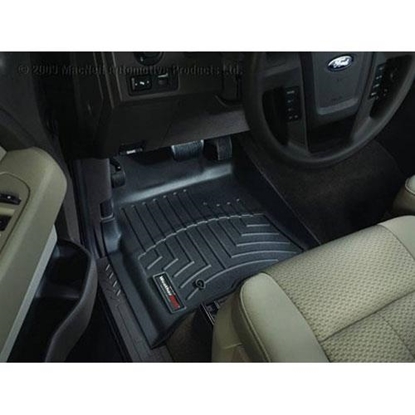 Picture of WeatherTech 445211 WeatherTech DigitalFit Front Floor Liners (Black) - 445211