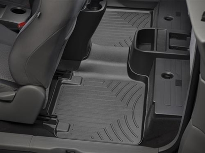 Picture of WeatherTech 447512 WeatherTech DigitalFit Rear Floor Liners (Black) - 447512