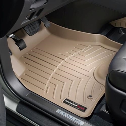 Picture of WeatherTech 450141 WeatherTech DigitalFit Front Floor Liners (Tan) - 450141