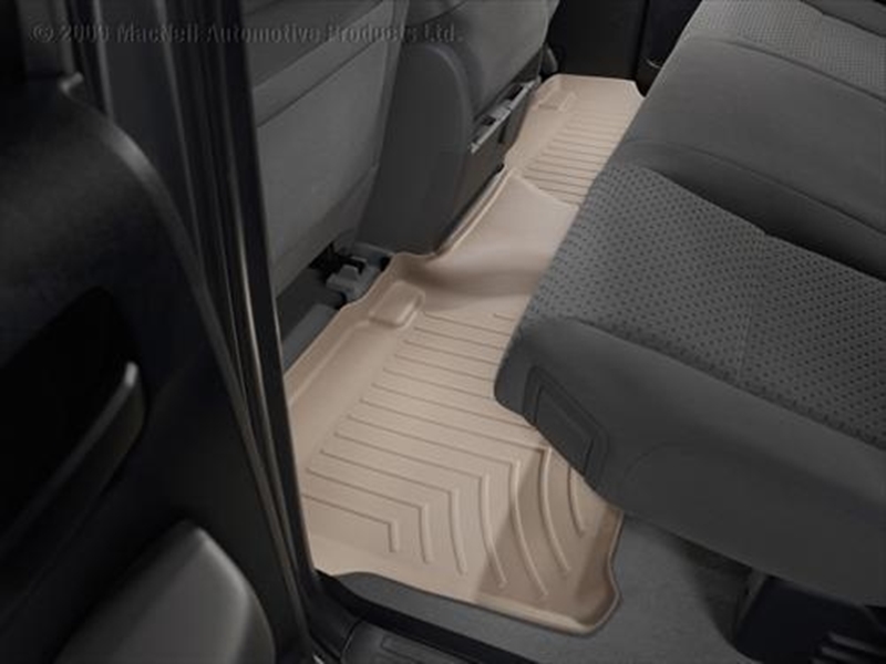 Picture of WeatherTech 450932 WeatherTech DigitalFit Rear Floor Liners (Tan) - 450932