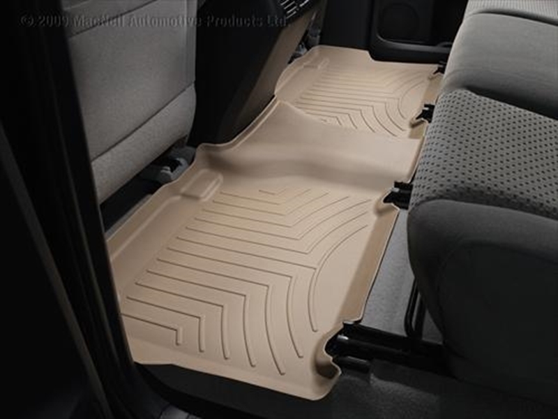 Picture of WeatherTech 450933 WeatherTech DigitalFit Rear Floor Liners (Tan) - 450933