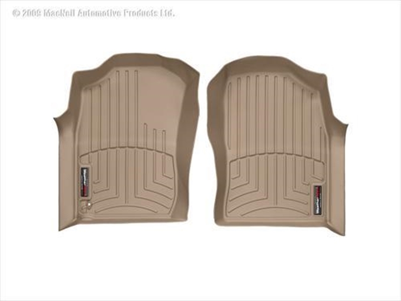 Picture of WeatherTech 451231 WeatherTech DigitalFit Front Floor Liners (Tan) - 451231